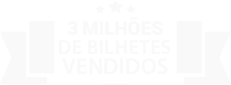 3 milhões de bilhetes vendidos